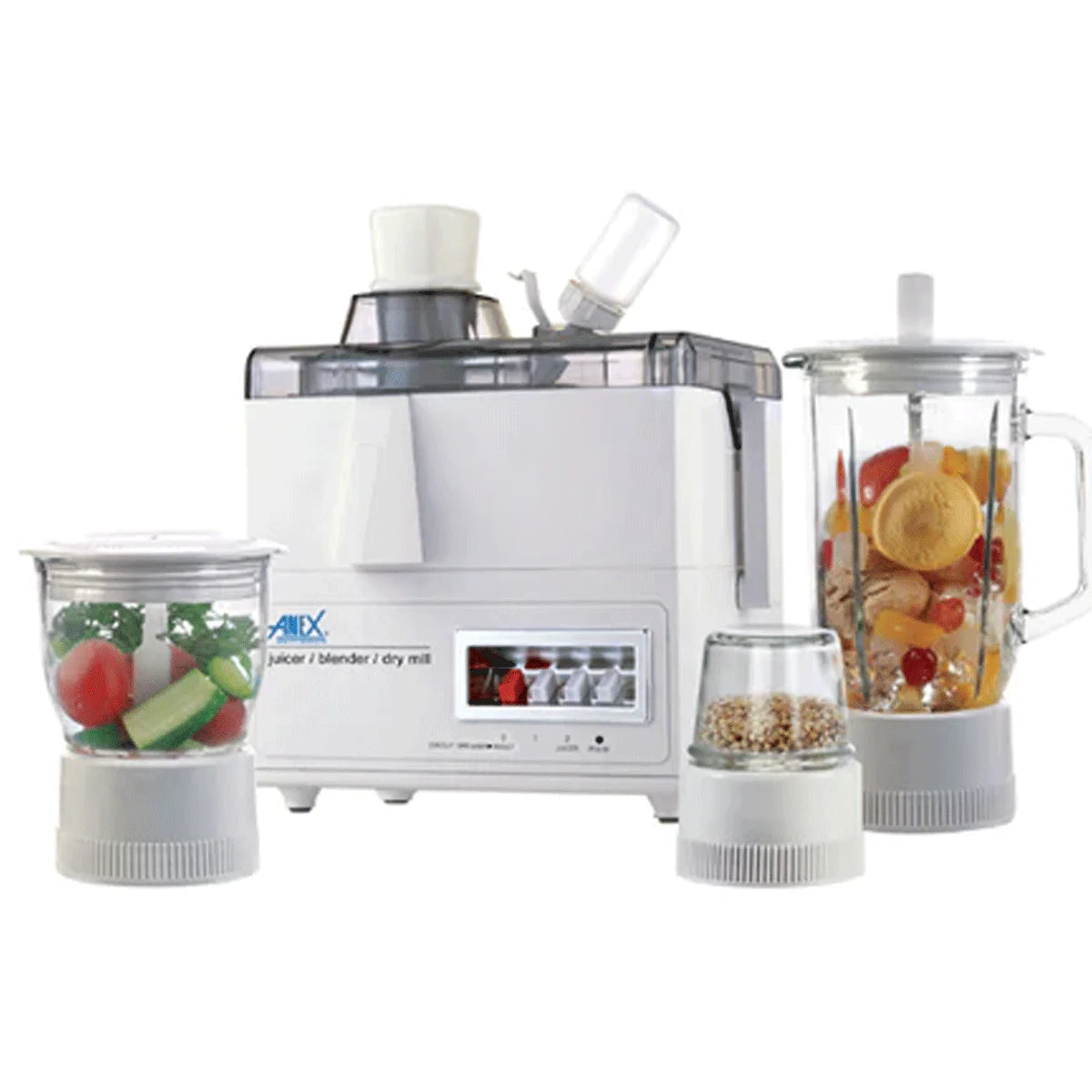 Anex AG-179/182GL Deluxe Juicer Blender Grinder