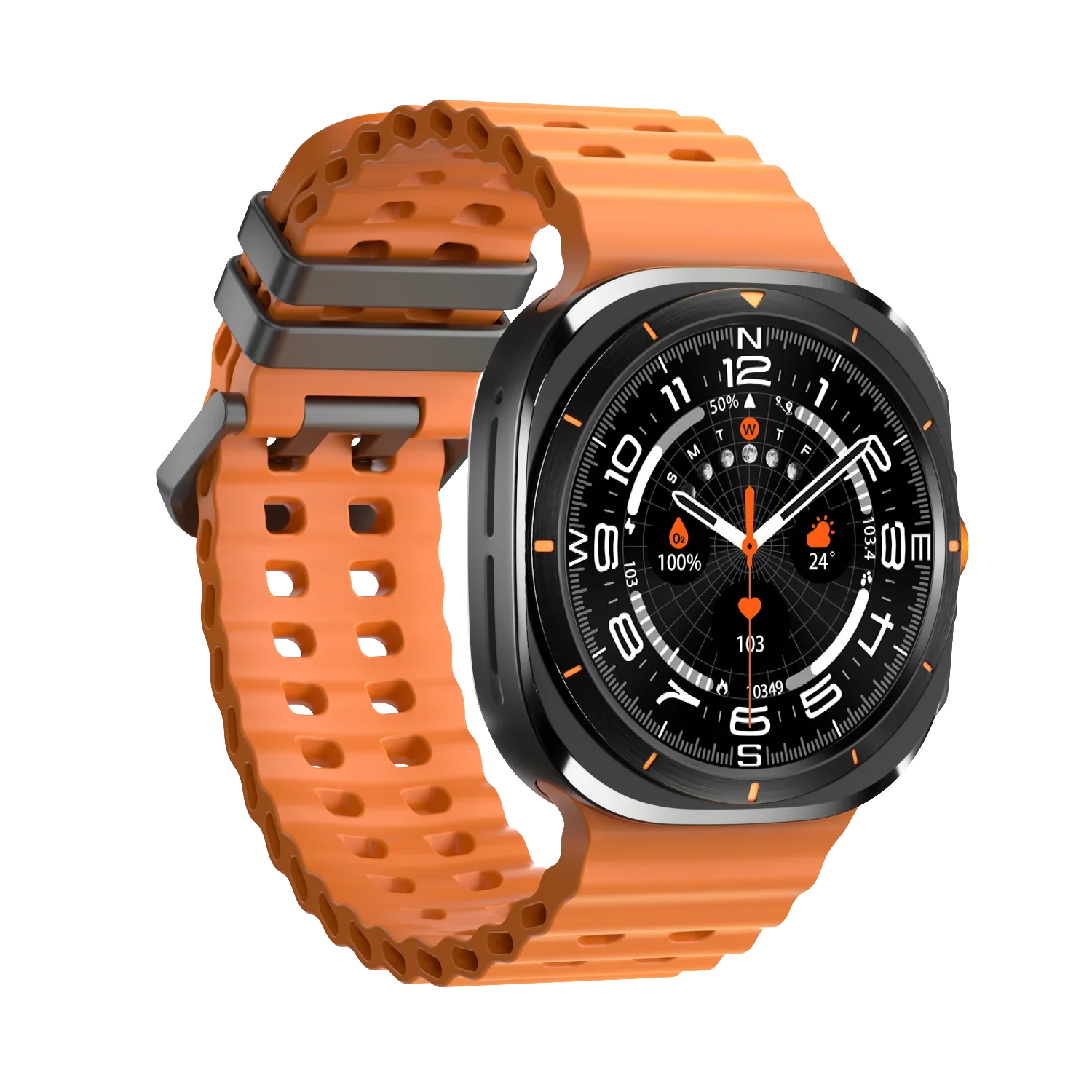 JS Watch 7 Ultra 47mm IP68 Waterproof Bluetooth Call Compass Wireless Charger Smart Watch