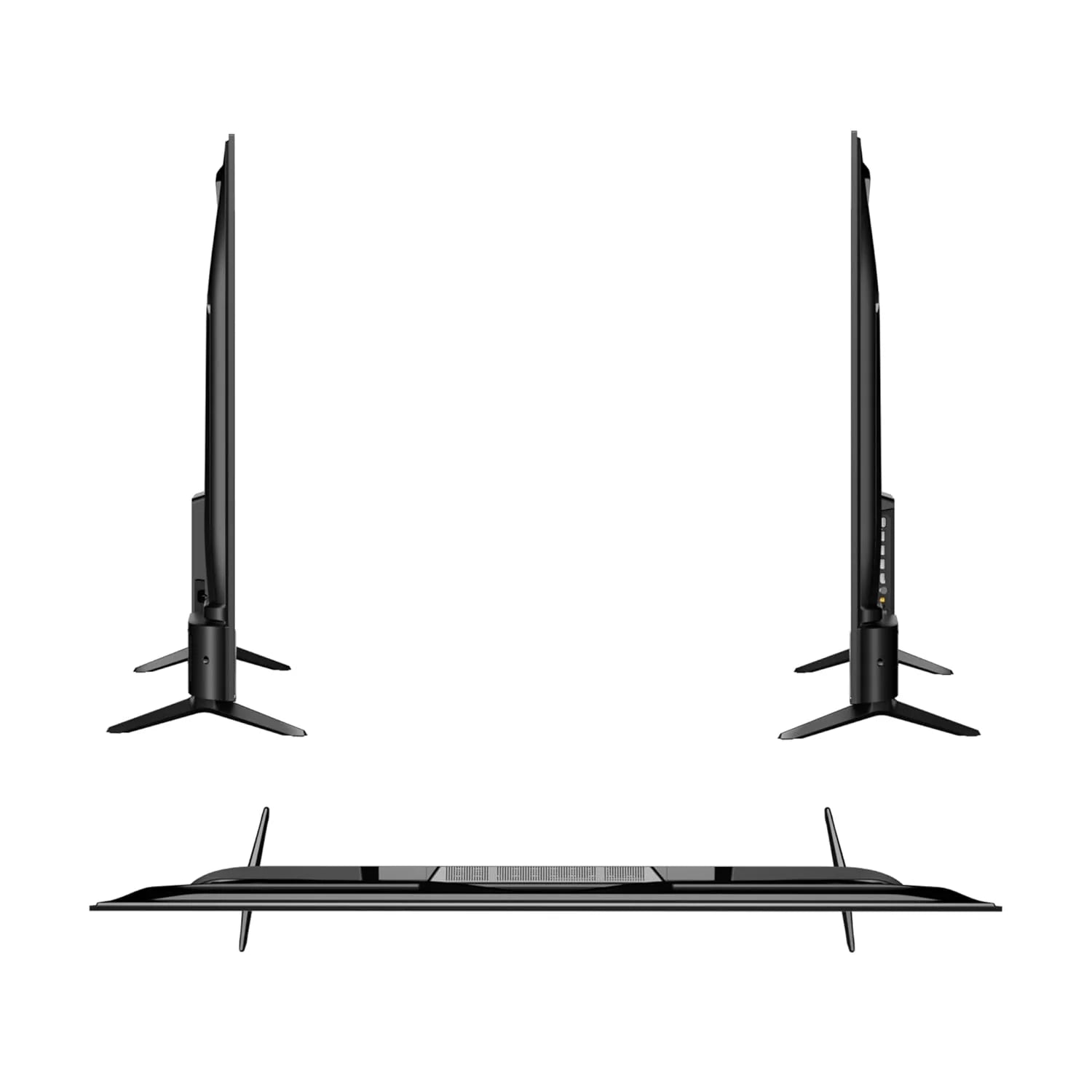 TCL 126 cm (50 inches) Metallic Bezel-Less Series 4K Ultra HD Smart LED Google TV 50V6B (Black)