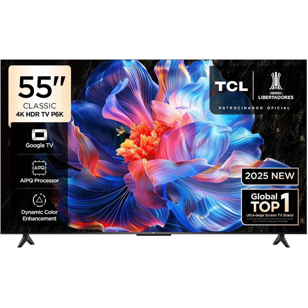 TCL 55P6K SMART TV 4K ULTRA HD 55" (2025)