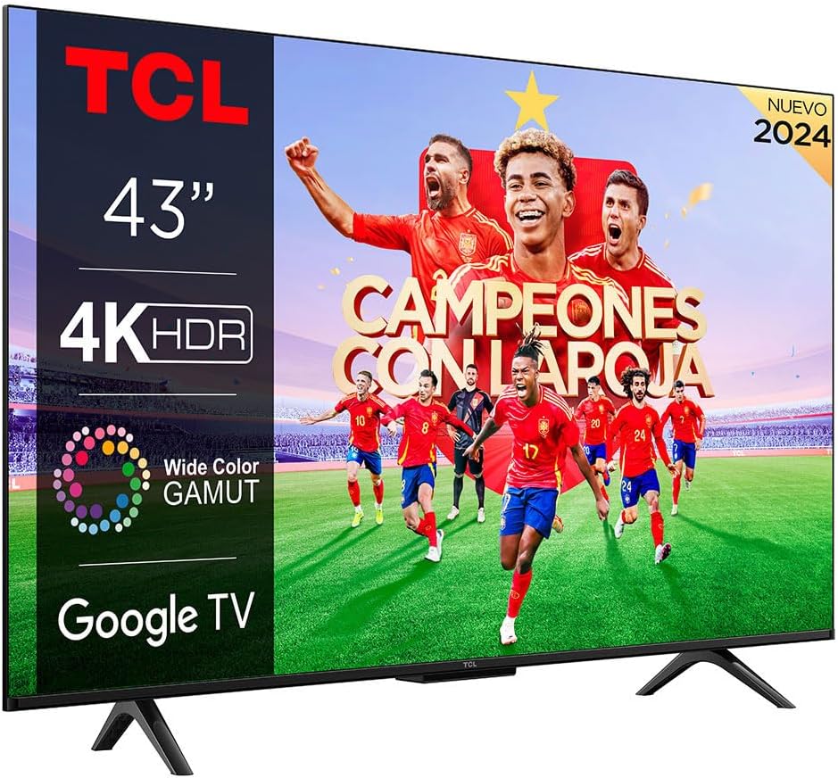 TCL 43P755 4K Ultra HD 43" LED HDR D-LED Smart TV [Energy Class G]