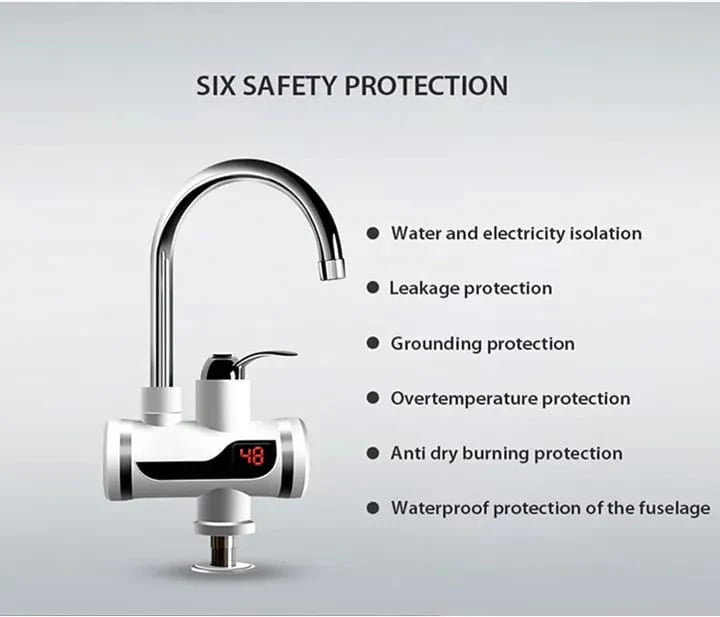 Electric Heating Faucet - Direct Hot Water Tap