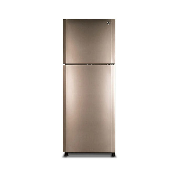 PEL Refrigerator Life Pro Series - 14 cubic feet -PRLP 6460 Metallic Golden/Grey - (100% Copper Condenser)10 Years Brand warranty