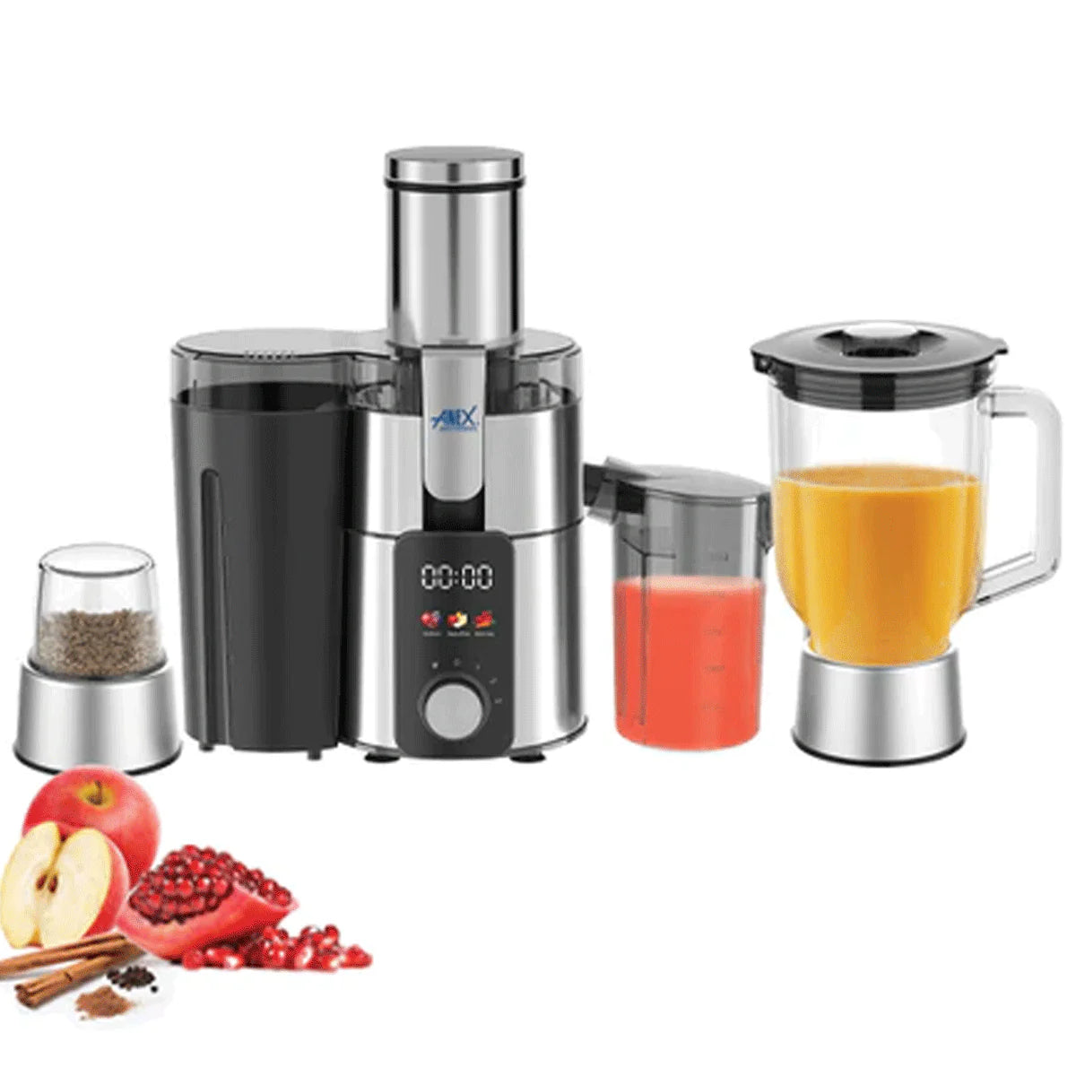 Anex AG-195 Deluxe Juicer Blender Grinder