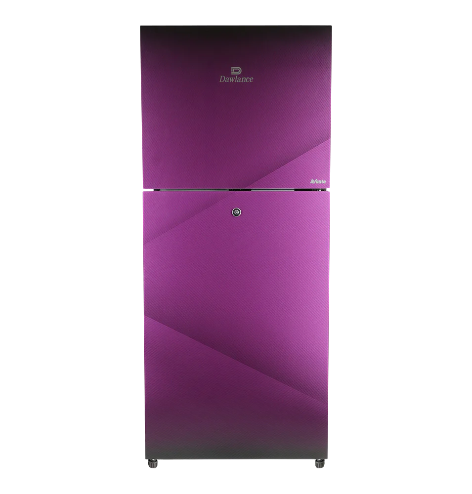 Dawlance Refrigerator 9140 WB Avante( Pearl Red/ Pearl Purple) Double Door Refrigerator Low Voltage Operate