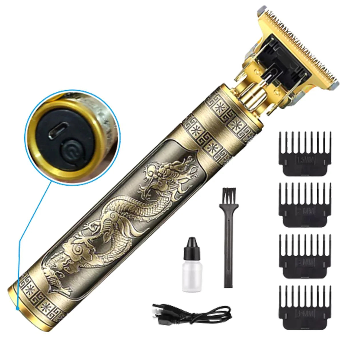 T9 Hair Clipper and Hair Trimmer Professional - Rechargeable Beard Trimmer and Styler